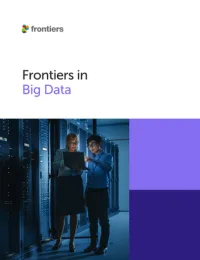 Frontiers in Big Data